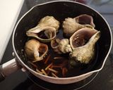 ヒメエゾボラ（青ツブ）の煮付け作り方4写真