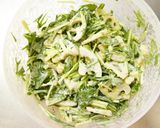 デリ風☆れんこんと水菜のわさびマヨサラダ作り方8写真
