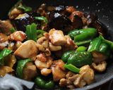簡単♫鶏もも肉となすの味噌炒め作り方5写真