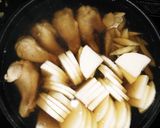 簡単♪手羽元&新ゴボウ&大根のコトコト煮作り方4写真