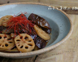 作り置き☆茄子と蓮根のコク旨！甘酢煮作り方12写真