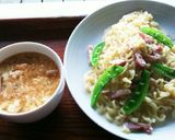 辛ラーメンでチョイ辛カルボナーラランチ♪作り方8写真