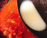 冷凍帆立とカニ缶のトマトクリームパスタ作り方8写真