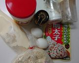 生おからのチキンナゲット風明太子味作り方1写真