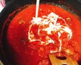 冷凍帆立とカニ缶のトマトクリームパスタ作り方10写真
