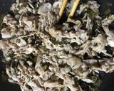 ☆高菜の古漬と豚肉甘辛 炒め☆作り方5写真