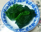 ほうれん草とさつま揚げとベーコンの煮浸し作り方1写真