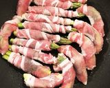 肉巻きアボカド&アスパラの甘酢照り焼き☆作り方3写真