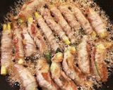 肉巻きアボカド&アスパラの甘酢照り焼き☆作り方5写真