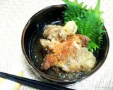 豚レバーの揚げ出し♪作り方3写真