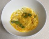 混ぜてレンジでチン!枝豆チーズオムレツ作り方4写真