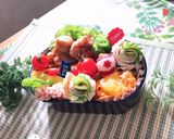 お弁当の隙間に！竹輪と大葉巻き。作り方4写真