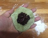 桜よもぎあんパン(半HB編)作り方11写真