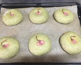 桜よもぎあんパン(半HB編)作り方14写真