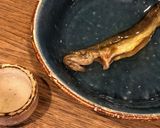 イワナの骨酒 ガスオーブンde焼き枯らし作り方8写真