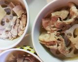 お野菜ぺろりメニュー[蓮根×大根×豚肉]作り方7写真