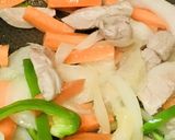 和風●豚肉＆きしめんの焼きうどん作り方3写真