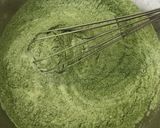 ＊簡単ふわふわ抹茶マーブルシフォン＊作り方3写真