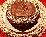 チョコバナナケーキ作り方10写真