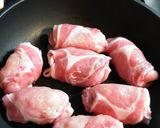 新生姜風味の肉巻きおにぎり作り方3写真