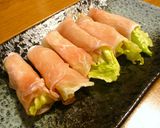 生ハムサラダ巻き☆作り方3写真