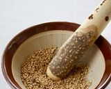 ごまドレで簡単【おかひじきのごまサラダ】作り方3写真