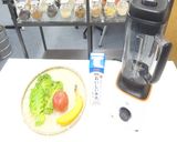 ケールのグリーンスムージー｜ブレンダー作り方1写真