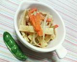 ✿すし酢で❀高野豆腐の✿お手軽ナムル作り方6写真