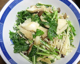 レンジ調理なのにおいしい３種のきのこ和え作り方4写真