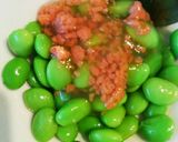 お弁当に＊枝豆の鮭フレークあんかけ作り方10写真