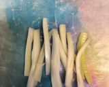 セロリチーズベーコン巻き作り方1写真