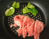簡単昼食　しょうが焼目玉丼作り方3写真