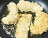卵なしササミかつの甘口ソースチーズのせ作り方5写真