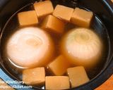 とろふわ！新玉ねぎと高野豆腐の炊飯器煮作り方2写真
