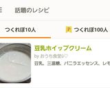 豆乳ホイップクリーム作り方11写真