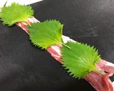 豚バラと青じそのロールステーキ作り方1写真