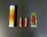 お弁当に♡ちくわブー( ´(00)`)作り方1写真