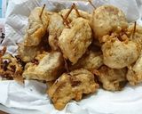 レッドオニオンの一口揚げ♪作り方7写真