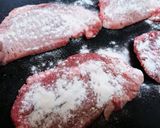 肉×肉【ポークソテーのミートソースがけ】作り方6写真