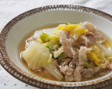 白菜と豚こまの煮物♪すぐできてお得♪作り方8写真