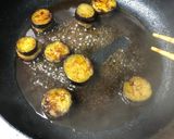 ナスと鶏ミンチのはさみ焼き☆お弁当に作り方16写真