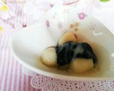 黒ごま練乳白玉団子❤作り方6写真