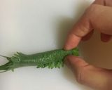 しめじとしその葉の味噌汁作り方8写真