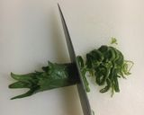 しめじとしその葉の味噌汁作り方9写真