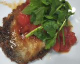 カレイの唐揚げ和風トマトソース作り方10写真