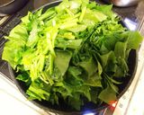 ほうれん草のオリーブ油炒め作り方1写真