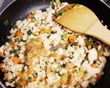 冷凍豆腐で☆味噌味炒り豆腐～そぼろ風作り方10写真