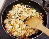 冷凍豆腐で☆味噌味炒り豆腐～そぼろ風作り方11写真