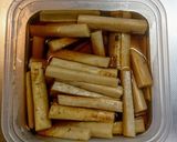 ☆簡単おかず・時短☆ごぼうのきんぴら揚げ作り方2写真