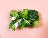 たことブロッコリーのパクチーアヒージョ作り方1写真